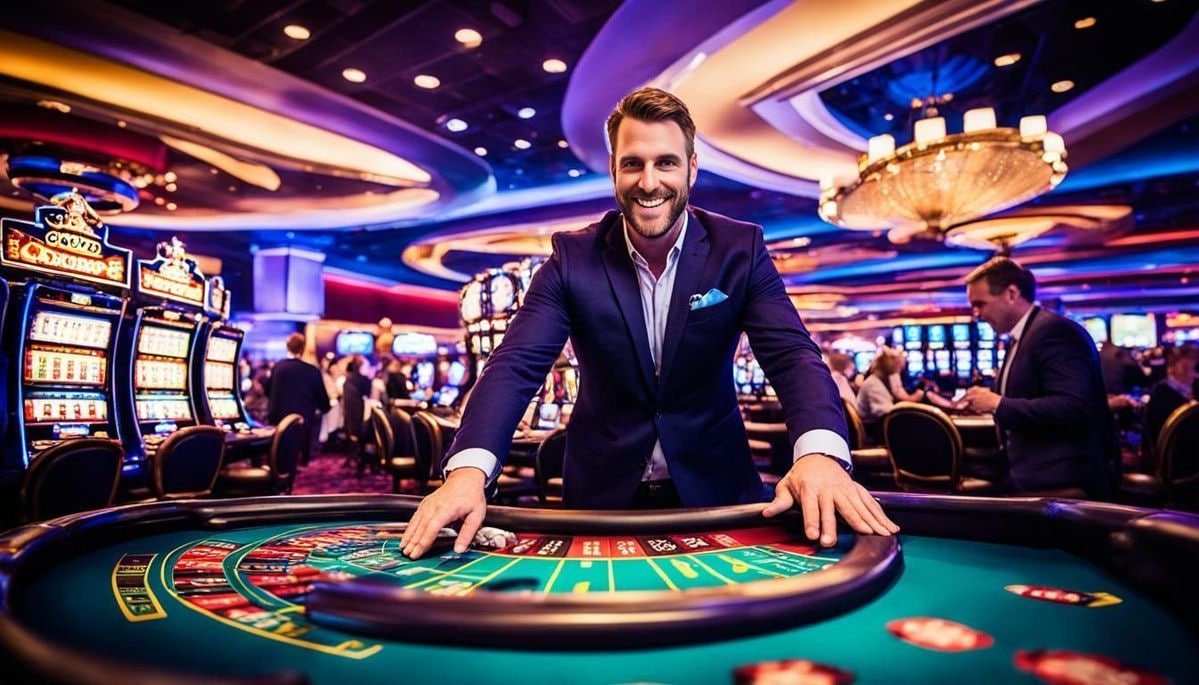 suertres live casino and sports betting interface on mobile